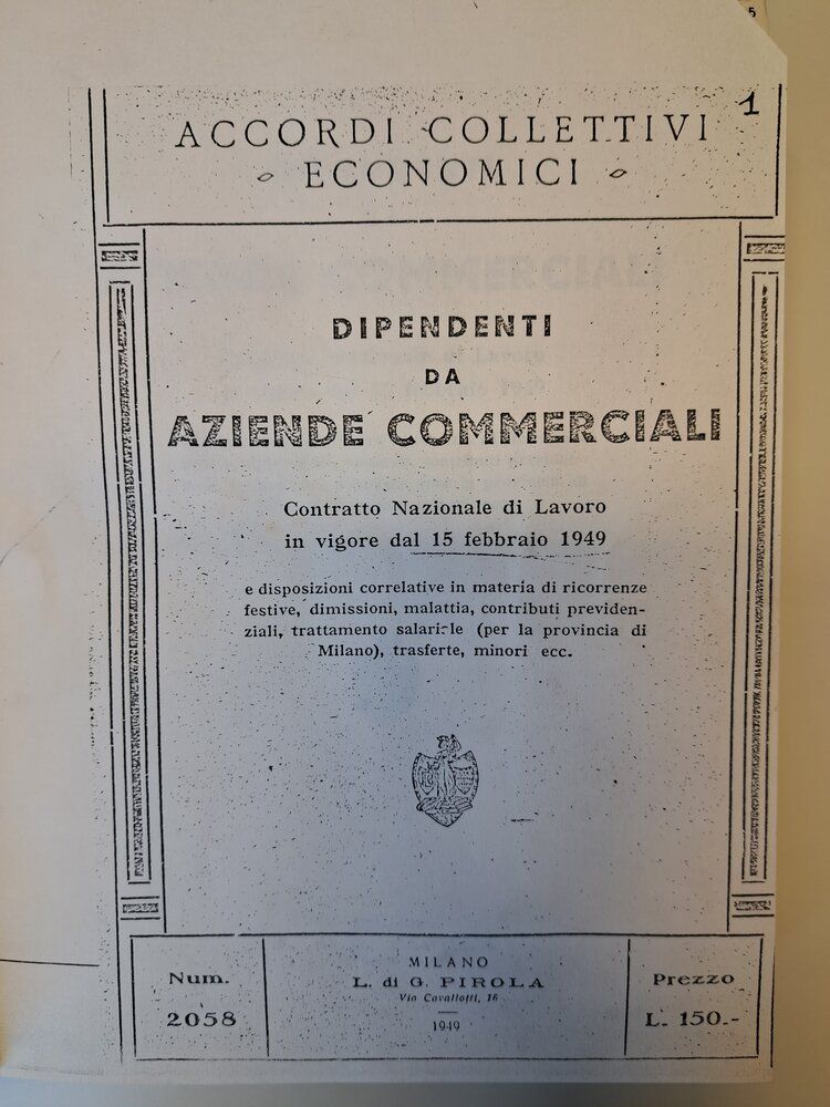 Contratto Collettivo Nazionale per i dipendenti da aziende commerciali 