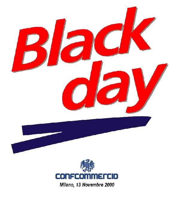 Logo iniziativa "Black Day" 