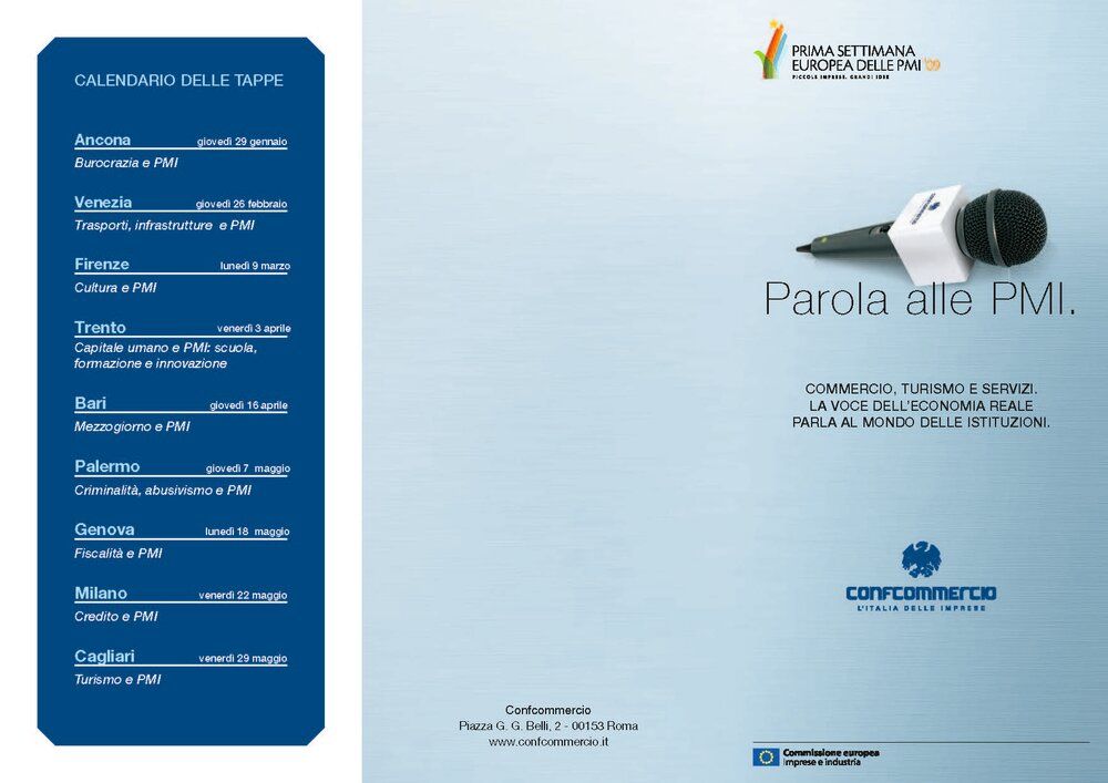 Brochure Roadshow PMI