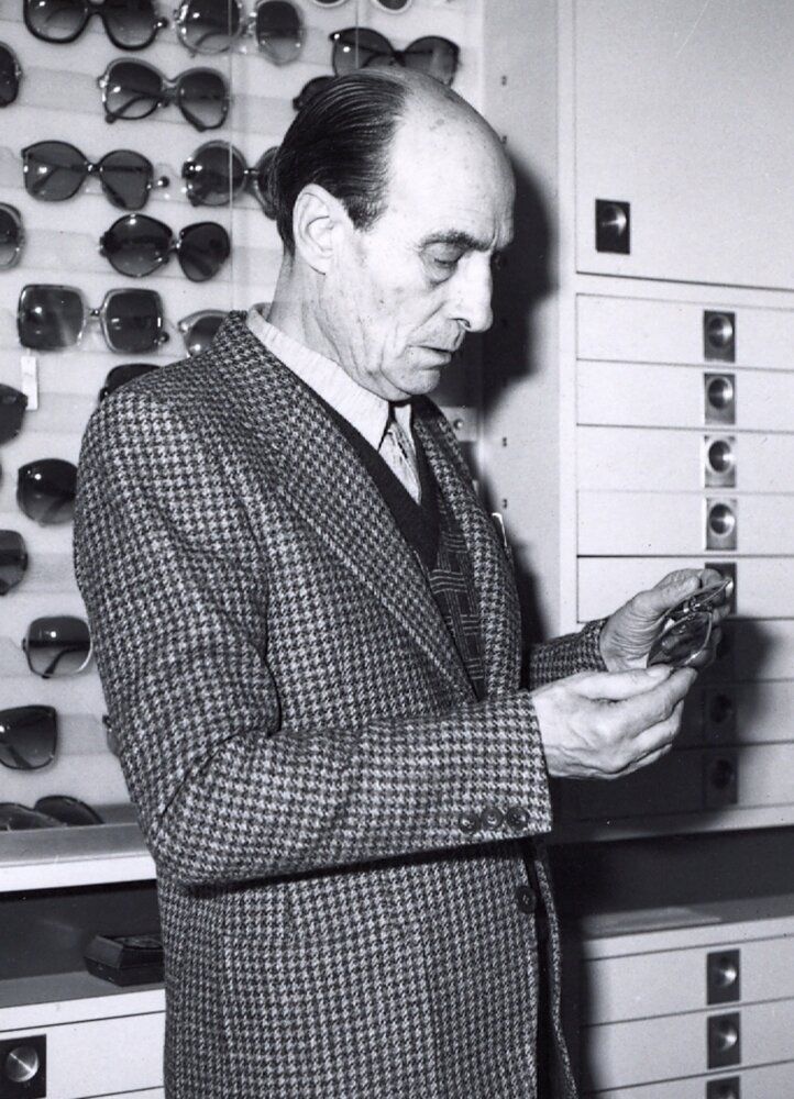 Fernando Ballanti, titolare dell'Ottica Ballanti di Campobasso 